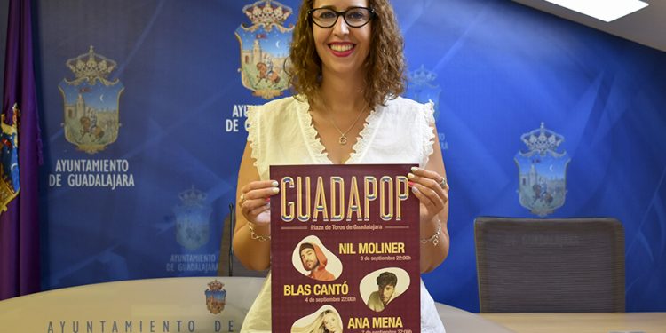 Guadalajara organiza ‘Guadapop’, un ciclo de conciertos que trae a la ciudad a Nil Moliner, Blas Cantó y Ana Mena Guadalajara organiza ‘Guadapop’, un ciclo de conciertos que trae a la ciudad a Nil Moliner, Blas Cantó y Ana Mena