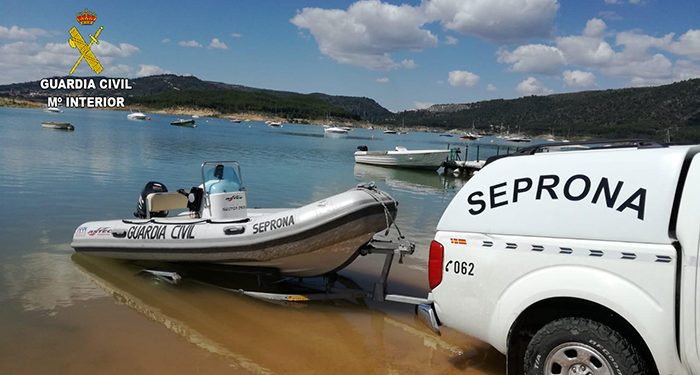 El SEPRONA ya ha interpuesto 30 denuncias en Guadalajara por el mal uso de las embarcaciones de recreo