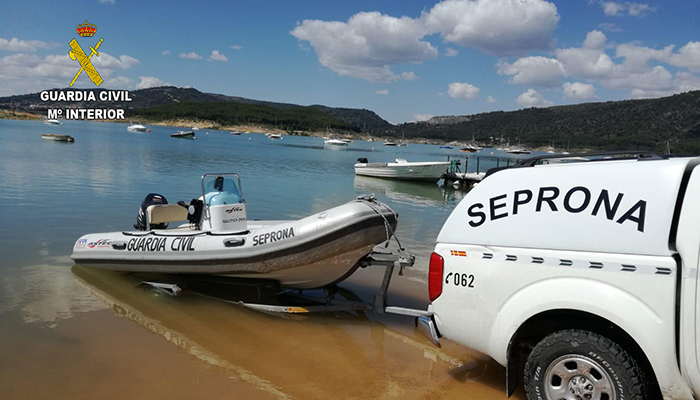 El SEPRONA ya ha interpuesto 30 denuncias en Guadalajara por el mal uso de las embarcaciones de recreo