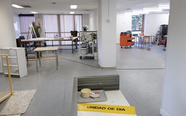 El servicio de Admisión del Hospital de Guadalajara se traslada al edificio materno-infantil para ampliar la zona de atención de Urgencias y facilitar la conexión con la zona de ampliación