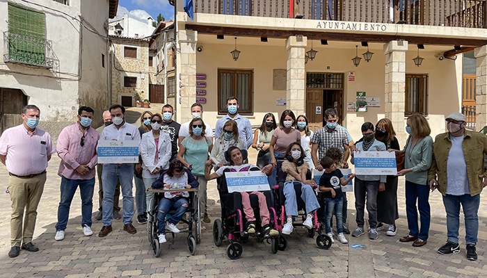 La solidaridad de los vecinos de Trillo recauda 5.688 euros que se han donado a Nipace, Atenpace, Numen y Sicoes