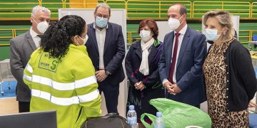 El Servicio de Vacunación Centralizada del Polideportivo San José cierra sus puertas tras administrar más de 190.000 dosis de vacuna contra el COVID19