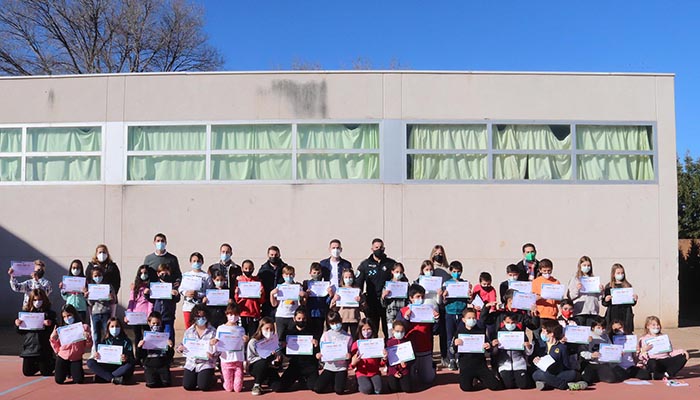 Entrega de «Diplomas TEI» en el Colegio Los Olivos de Cabanillas