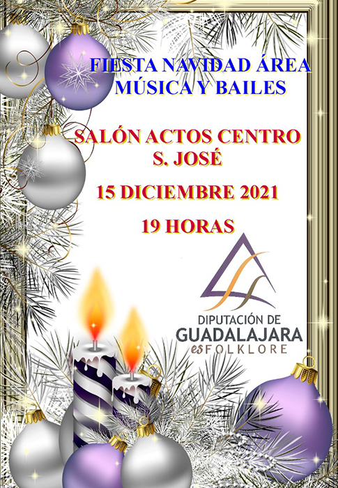 La Escuela der Folklore de la Diputación de Guadalajara ofrecerá este miércoles su Fiesta de Navidad