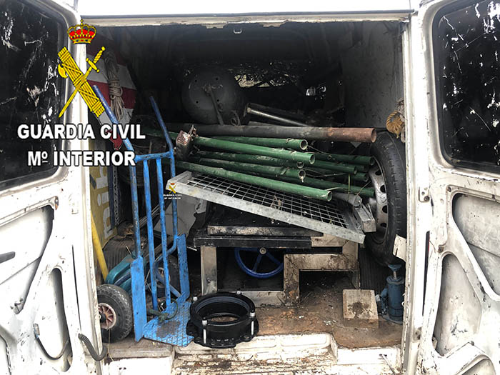 La Guardia Civil detiene en Sigüenza a dos personas por robar al Ayuntamiento