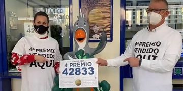 La suerte llega en forma de cuarto premio y 200.000 euros a Guadalajara