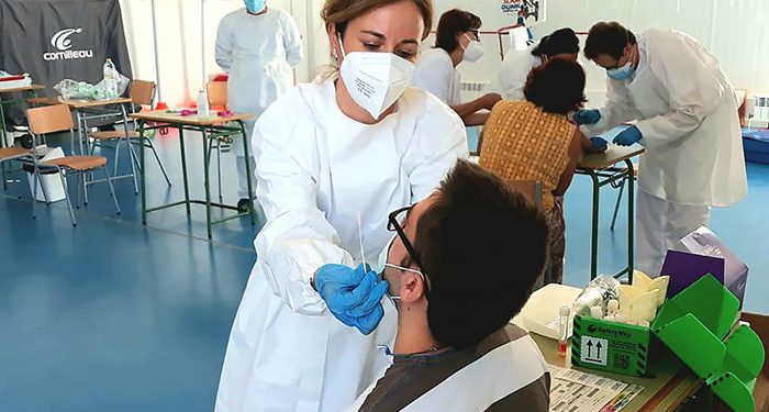 Aumento significativo de contagios en Cabanillas y El Casar a comienzos de diciembre aunque Guadalajara capital sigue siendo la más afectada