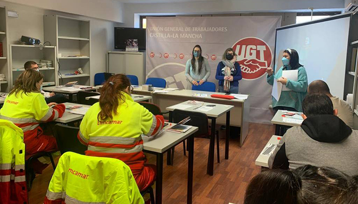 UGT Guadalajara comienza a impartir talleres de formación sobre Prevención de Riesgos Laborales