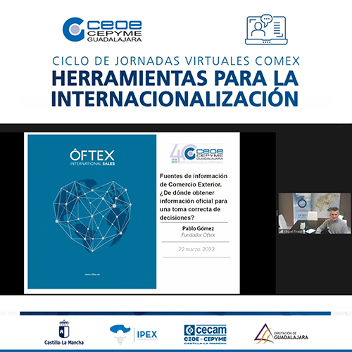 Finaliza con gran éxito de participación el ciclo de jornadas de comercio exterior de CEOE-Cepyme Guadalajara
