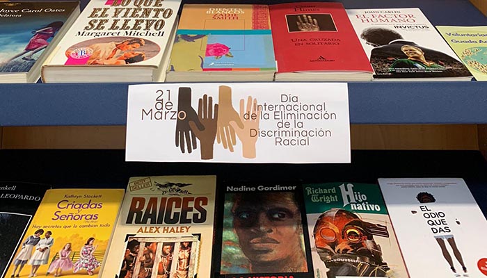 La Biblioteca de Cabanillas conmemora del Día Internacional contra el Racismo