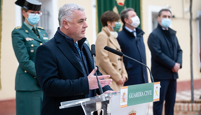 La Diputación ha invertido 178.117 euros en la mejora integral del cuartel de la Guardia Civil de Mondéjar