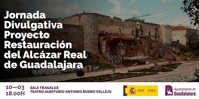 La sala Tragaluz acogerá una jornada divulgativa sobre el proyecto de restauración del Alcázar de Guadalajara