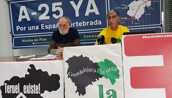 Teruel Existe y la Otra Guadalajara se unen de nuevo para reivindicar la autovía A-25