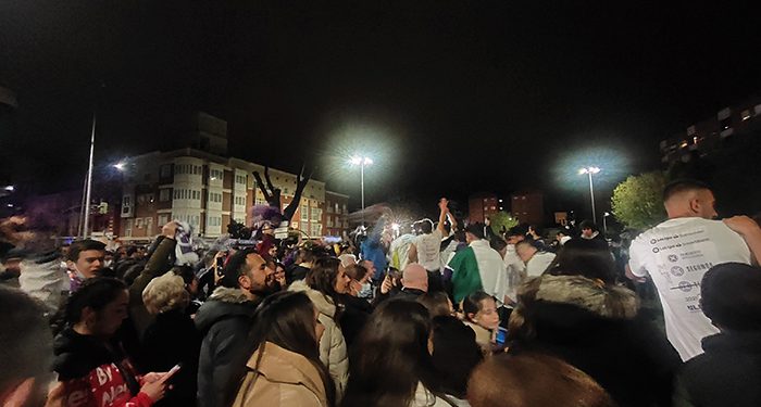 Cientos de personas celebran el histórico campeonato del Depor y el ascenso a Segunda RFEF