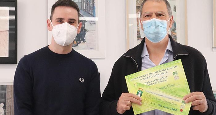 El cabanillero Fernando Hernández gana por segundo año consecutivo el concurso de microrrelatos «Cuento con Arte»