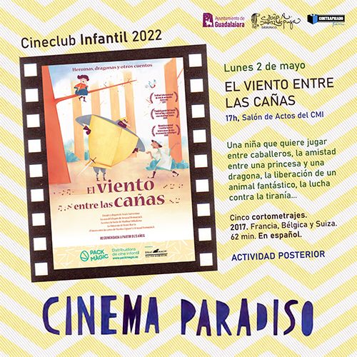 Comienza el cineclub infantil ‘Cinema Paradiso’ en la Biblioteca Municipal ‘José Antonio Suárez de Puga’