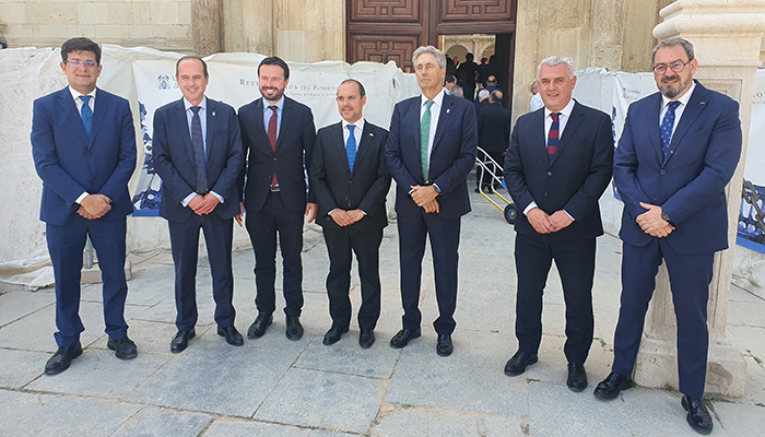 EL Gobierno de Castilla-La Mancha acompaña al rector de la Universidad de Alcalá de Henares en su toma de investidura
