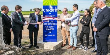 Inaugurada la rehabilitación de la CM-2011 en Brihuega con una inversión de 1,1 millones de euros