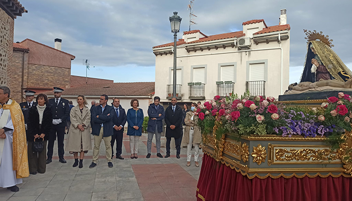 Los concejales del PP en el Ayuntamiento de Guadalajara participan en los actos festivos y religiosos de las fiestas de Usanos