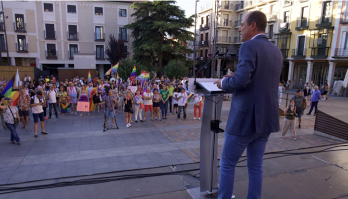 Alberto Rojo apela a defender “los derechos LGTBI ante las amenazas que ponen en riesgo derechos fundamentales”