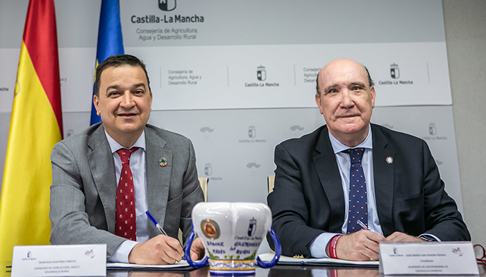 El Gobierno regional y Academia de Gastronomía de Castilla-La Mancha refuerzan su compromiso para valorizar los productos del campo a través de la restauración