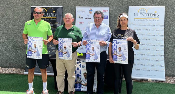 El XXVI Open de Tenis BASF Ciudad de Guadalajara ‘Memorial Nacho Estrada’ se celebrará del  04 a 10 de julio en la Ciudad de la Raqueta