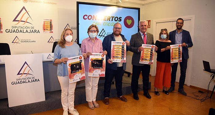 La Diputación de Guadalajara presenta siete grandes “Conciertos con encanto” para este verano
