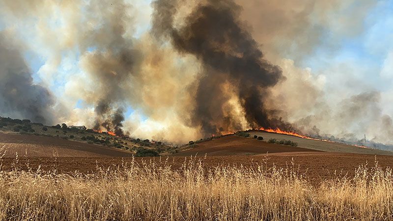 Tarde de incendios en Cuenca detectados dos fuegos más en Huerta del Marquesado y Barajas de Melo