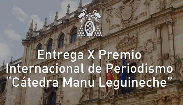 Aplazado el acto de entrega del X Premio Internacional de Periodismo Cátedra Manu Leguineche