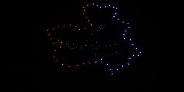 Guadalajara acoge el espectáculo de drones ‘Drone Light Show’ por el 40 aniversario del Estatuto de Castilla-La Mancha