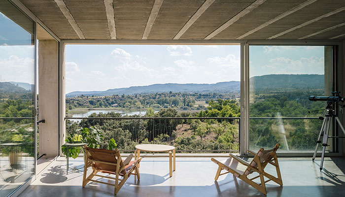 Una casa construida en Sacedón ha merecido un premio del Colegio de Arquitectos de Castilla-La Mancha