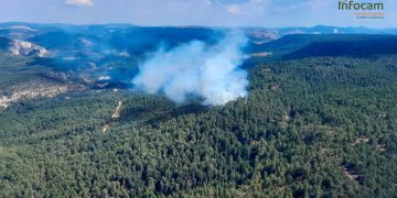 Controlado el incendio en Taravilla