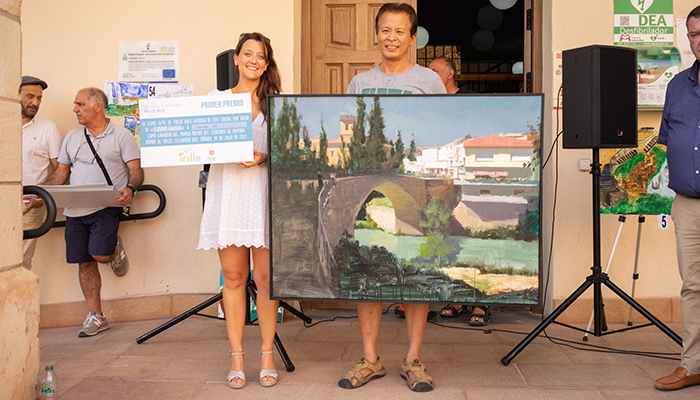 Jinzhong Rao, Primer Premio del Concurso de Pintura Rápida de Trillo