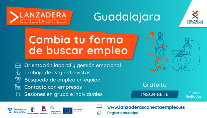 Abierta la inscripción para una nueva Lanzadera Conecta Empleo en Guadalajara