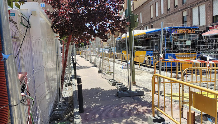 Los trabajos de refuerzo en el desdoblamiento de la calle Ramón y Cajal de Guadalajara producirán cortes de tráfico los días 16 y 17 de agosto
