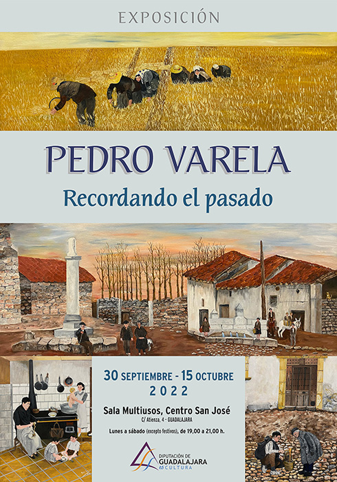 Este viernes se abre la exposición de Pedro Varela en la Sala Multiusos de Diputación de Guadalajara