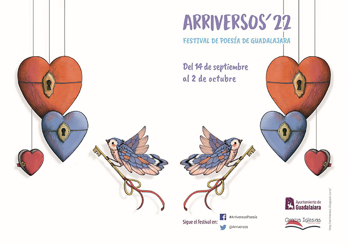 El Festival de Poesía ‘Arriversos 2022’, que cumple su decimoctava edición, arranca este miércoles con actividades hasta el 2 de octubre 