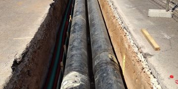 Obras para la instalación y conexión de la red de calor de Guadalajara obligarán a circular con precaución en el entorno de la plaza de Santo Domingo