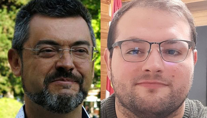 Alcaldes de los municipios de Víllora y Arguisuelas, José Ramón Ubiedo y Daniel García