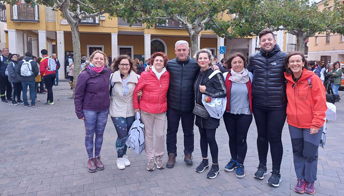 Casi 300 personas participan en Mondéjar en la primera de las marchas  senderistas organizadas en Guadalajara dentro de la iniciativa ‘7000PasosX’