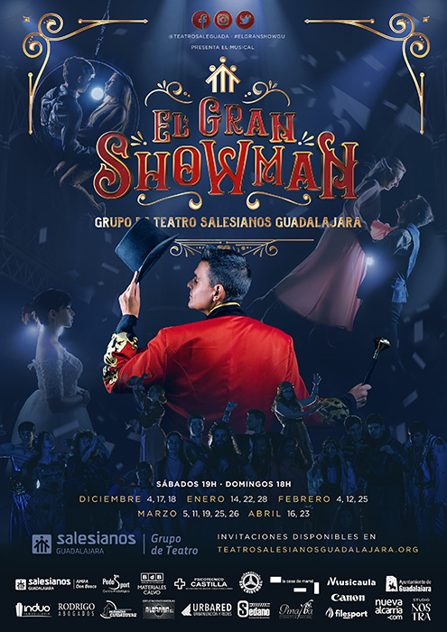 El gran showman, el nuevo musical del Grupo de Teatro de Salesianos Guadalajara