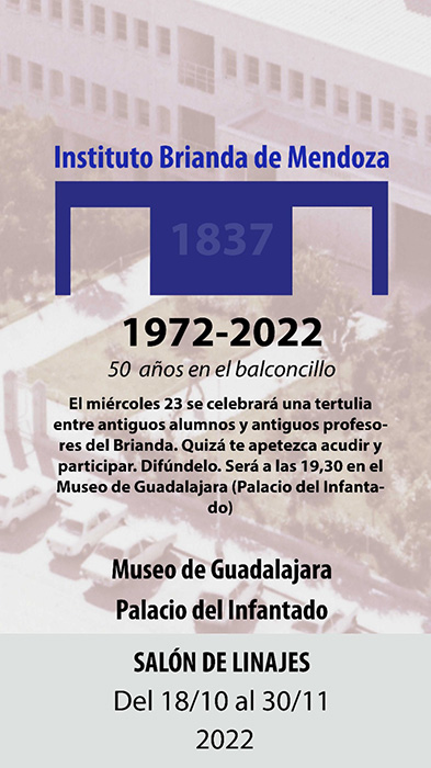 Radio Arrebato retransmitirá en directo la tertulia de antiguos alumnos y profesores, el miércoles 23 a las 1930 desde el Museo Provincial