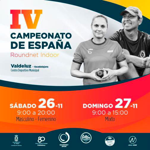 Valdeluz acoge el IV Campeonato de España Indoor de roundnet