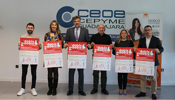 Más de 200 establecimientos de toda la provincia participan en una nueva edición del Doble, doble de Navidad de FEDECO