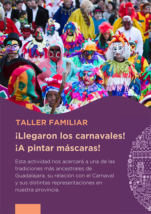 Guadalajara abre la inscripción para los talleres ‘¡A pintar máscaras!’, de La Cotilla