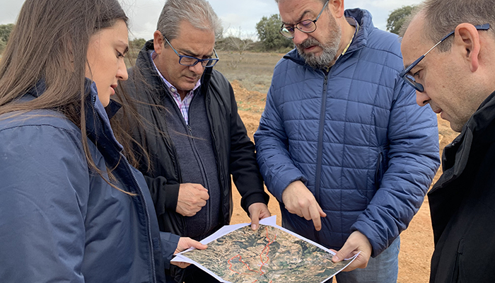 El Gobierno regional concluye el acondicionamiento del camino resultante de la concentración parcelaria realizada en Gárgoles de Arriba