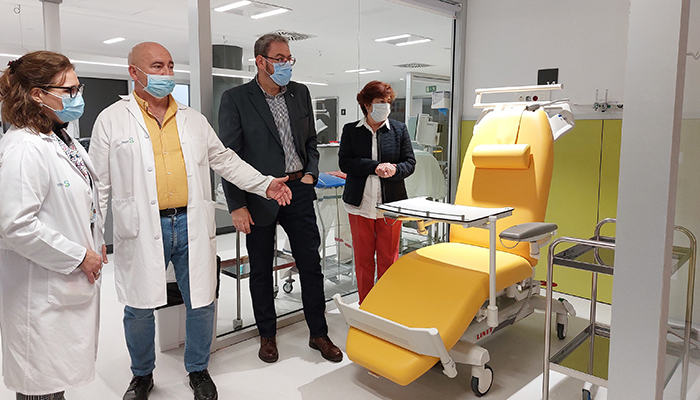 El Hospital de Día Onco-Hematológico inicia su actividad en las nuevas instalaciones situadas en la ampliación del Hospital de Guadalajara