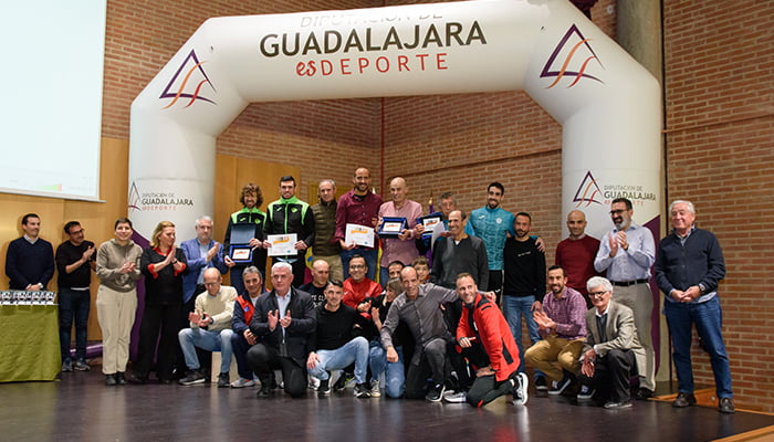 La Diputación de Guadalajara entrega los premios de sus Carreras Populares y de Montaña 2022