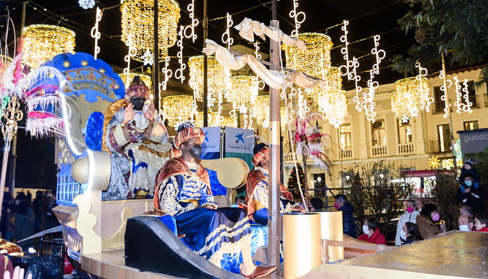 La Gran Cabalgata de Reyes de Guadalajara narrará un cuento sobre la magia de la Navidad con la llegada de sus Majestades en carroza