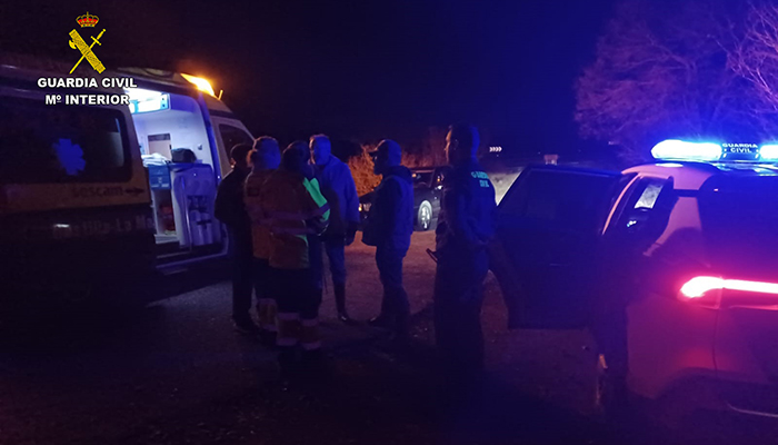 La Guardia Civil rescata a dos personas que se perdieron buscando setas en el término municipal de Beleña de Sorbe